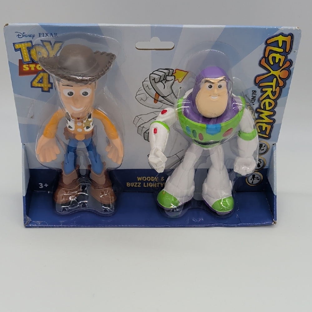 Mattel Toy Story Woody & Buzz Lightyear Figures